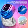 Nail Dryers 96W Rechargeable Nail Lamp with Mirror Pad Cordless Gel Polish Dryer Pedicure Machine UV Light for Nails Wireless Nail LED Lamp 230919