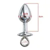 Toy Massager Stainless Steel with Chain Anal Adult Game Butt Plug Adults Bdsm Products for Women Men