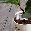 Fournitures de jardin 1000 pièces 8 pouces envelopper autour des étiquettes de plantes en plein air étanche suspendus étiquettes de jardinage 2X21 cm arbre en plastique blanc Nur