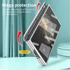 Clear Hard For Xiaomi Mix Fold 3 Case Armor Bracket Hinge Protection Glass Film Screen Cover