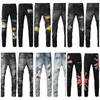 Designer jeans linne byxor hiphop mäns jeans smärta rivna cyklist smala fit mäns moto denim mäns byxor storlek 28-40