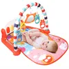 Rattles Mobiles Baby Activity Gym Play Mat born 0-12 Months Developing Carpet Soft Rattles Musical Toys Activity Rug For Toddler Babies Games 230919