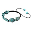 Charm Bracelets Bohemian Womens Turquoise Turtle Black Hand Woven Braided Rope Adjustable Bangle For Uni Men S Fashion Jewelry Drop De Dhca2