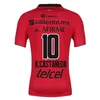 2023/24 Maglia da calcio Mexico Club Tijuana 2024 A.MARTINEZ L.CAVALLINI K.CASTANEDA Maglia da calcio Uomo L.RODRIGUEZ C.RIVERA A.Canelo C.GONZALEZ Uniforme da casa