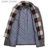 Men's Wool Blends Marque vêtements hommes laine mélange manteaux automne hiver nouvelle couleur unie haute qualité laine veste luxueux marque vêtements S-4XL L230919