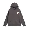 Vêtements de mode de luxe pour hommes Sweatshirts Rhude High Street Fashion Sign Sunrise Logo Lettre Imprimer Pull à capuche en peluche pour hommes et femmes Sports Casual Set In