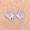 109 stks Antiek Zilver Brons Plated pijlstaartrog vis Charms Hanger DIY Ketting Armband Bangle Bevindingen 21 13mm282N