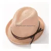 الرجال/النساء قبعات Sun Hat Snapback أزياء قابلة للطي Gorras Hip Hop Spring Bonnet لعاشق Uni Drop Delivery Dhs8i