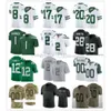 Voetbalshirts heren 32 Michael Carter 4 D.J. Reed 57 CJ Mosley 84 Corey Davis 81 Zack Kuntz 10 Allen Lazard 89 Jeremy Ruckert 91 John Franklin-Myers 83 Tyler Conklin