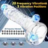 Other Health Beauty Items Penis Sleeve Vibrator Extender Men Wireless Remote Control Penis Vibrator Sleeve Cock Enlargement s s For Man Q230919