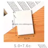 Notepads Wholesale Simple And High-Value Note Paper Transparent Sticky Notes With Scrapes Stickers Waterproof Memo For Student Offic Dh2Uu