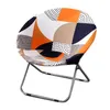 Couvertures de chaise Soucoupe ronde Er Stretch Lune pour le salon Spandex Cam Ers Housse de siège lavable Décor à la maison Drop Livraison Textiles de jardin Dhqcm