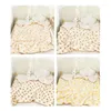 Blankets Portable Baby Blanket For Boys & Girls Double Layer Dotted Backing Receiving Multipattern Coloful