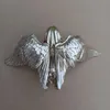 Dekorativa föremål Figurer Konst Angel Female Wings Harts Hantverk Desktop Gardening Decoration Home Living Room Accessories 230919