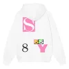 Mens Designers Hoodies Letras Moletom Mulheres Hoodie 8-Ball 2023SS Impresso Tops Manga Longa Casais Soltos Moletons Hoody Y25D #