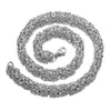 Énorme chaîne byzantine en acier inoxydable de 10mm, faite à la main, collier et Bracelet pour hommes et femmes, bijoux unisexes, 7-40 269I, nouvel arrivage