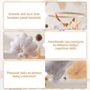 Mobiles# Wooden Baby Rattles Soft Felt Sea Animal Whale Scallop Cloud Hanging Pendant Bed Bell Mobile Crib Montessori Toys For Kids Gift 230919