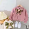 Ensembles de vêtements Style collégial Bébés filles Vêtements Ensembles Automne Enfants Bow Manteaux Jupe à carreaux Enfants Survêtement Tenues pour nourrissons Vêtements de princesse 230918