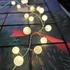 Светодиодные струны Party Thrisdar 3M 100 Светодиодные фейерверки в виде глобусов Сказочный струнный светильник Жемчужный кластер Рождественский мерцающий свет для декора свадебной вечеринки HKD230919