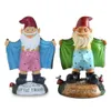 Decorative Objects Figurines 1PCS Christmas Resin Funny Gnome Statue Waterproof Outdoor Sculpture Crafts Ornaments Porch Garden Courtyard Decoration 230919