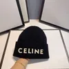 2023 Luxury Celns Sticked Hat Designer Womens Beanie Cap Warm Fashion Mens Fisherman Cel Hat AAA+