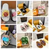 Slipper Designer Slides Women Sandals Pool Pillow Heels Cotton Fabric Straw Casual slippers for spring and autumn Flat Comfort Mules Padded Front Strap Shoe