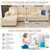 Chair Covers Couch Sectional For L Shaped Chaise Stretch 3 Cushion Sofa Slipcovers Dogs Small Slipcover