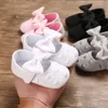 First Walkers Cotton Baby Girls Shoes Infant Toddler Kid Bowknot Soft Anti-Slip Crib 0-18 Months