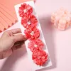Hair Accessories 5Pcs/Set Sweet Chiffon Fabric Flower Clips For Girls Safety Hairpins Boutique Barrettes Headwear Kids