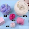 Hobbygereedschappen Miusie 26 Kleuren Vilten Wol Zachte Vezel Zwervend Voor Naald En Handwerk Diy Pop Geschikt Vrouwen Beginner 230107 Drop Deli Dhgiv