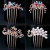 Hair Clips Comb Band Antique Temperament Adult Hairpin Bride Accessories Headwear Topknot Clip Female