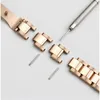 Watch Bands Small Size Width Strap Female Stainless Steel Watchband Metal Fine Silver Gold Rose 10mm 12mm 14mm 16mm Women's Bracelet