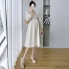 Maternity Dresses Spring Autumn Fashion Maternity Long Dress Chic Line Slim Clothes for Pregnant Women Formal Pregnancy