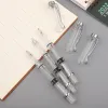 wholesale SchoolOffice Fournisseur Grande Capacité Piston Stylo Plume Multi Plumes Dessin Stylo D'écriture En Plastique Transparent Haute capacité LL