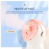 Steamer Foreverlily 380ML Nano Ionic Steamer Astronaut Shape Warm Mist Steam Sprayer 7 cores LED Umidificador Deep Clean Hidratar 230918