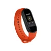 M6 esportes pulseira pulseiras relógio inteligente masculino rastreador de fitness feminino freqüência cardíaca pressão arterial à prova dwaterproof água para android ios banda 6