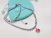 necklaces designer heart necklace custom pendant necklace designer for women silver chain cuban chain luxury jewelry stainless steel fashion jewelry