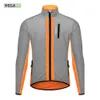 Giacche ciclismo WOSAWE Giacca da ciclismo ultraleggera riflettente da uomo Giacca da equitazione impermeabile da corsa Mix di pannelli argento colorati fluorescenti 230919