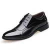 Dress Shoes Chaussures en cuir hommes à lacets chaussures habillées formelles de luxe affaires Oxford mâle bureau robe de mariée chaussures chaussures Mocassin Homme 230918