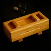 寿司ツール竹の木製長方形のプレス型箱を作るdiyライスローラー型キッチン竹マットベント230918