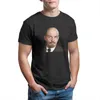 T-shirt da uomo KGB Vladimir Lenin Comunismo Socialismo Top in cotone Fantastica maglietta a maniche corte girocollo T-shirt idea regalo
