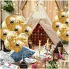 その他のハウスキーピング組織Eid Mubarak Latex Balloons Ramadan Decoration for Home Islamic Muslim Festival Party Supply 2023 K DH8EI