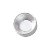 Moldes para hornear Moldes de tarta de huevo Tartaletas de pastel pequeño Molde de postre Sartenes de aluminio Taza de puto para hornear Pastel Galleta Redonda Reutilizable Antiadherente a Dhlk4