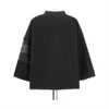 Designer High Street Jacket Fashion Coat Spliced ​​sliten tvättvatten liten påse daopao cardigan coat