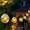 LED STRINGS PARTY 25ft Patio String Light Christmas G40 Globe Festoon Bulb Wedding Decorative Fairy String Light Outdoor Party Gard