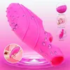 Volwassen Massager Vingervibrator Dildo Clitoris Stimulatie G-spot voor Vrouwen Massage Erotische Producten Vrouwelijke Masturbator