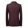 Men's Suits 2023 Men Blazer Daily Casual Wedding Business Suit Dress Jacket Man Slim Solid Color Single Breasted Clothing