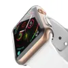 Skärmskydd för Apple Watch Case 45mm 41mm 44mm 49mm 40mm 42mm TPU stötfångare täcktillbehör Iwatch Series 7 SE 6 5 8 Ultra