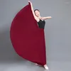 Stage Wear Chiffon Flamenco Skirt Women Paso Doble Festival Outfit Double Layer Costume Gypsy Cothes Classical Dancewear DL8853