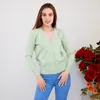 Tricots pour femmes Tees s Queechalle 25 couleurs cardigans tricotés printemps automne cardigan femmes décontracté à manches longues hauts col en V solide pull manteau 230918